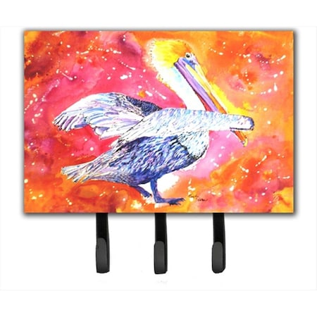 Carolines Treasures 6 x 9 In. Pelican Leash or Key Holder 8360TH68